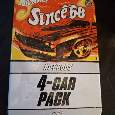 2 HOT WHEELS SINCE '68 4 CAR PACK 40TH ANNIVERSARY