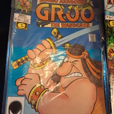 GROO COMIC BOOKS