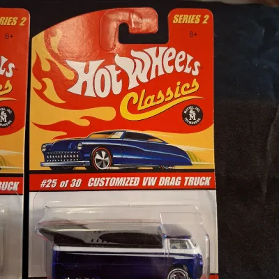 HOT WHEELS CLASSICS CUSTOMIZED VW DRAG TRUCKS