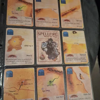 SPELLFIRE MASTER THE MAGIC TSR CCG CARDS LOT