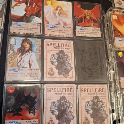 SPELLFIRE MASTER THE MAGIC TSR TRADING CARDS