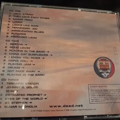 GRATEFUL DEAD "DICK'S PICKS" VOLUME TEN