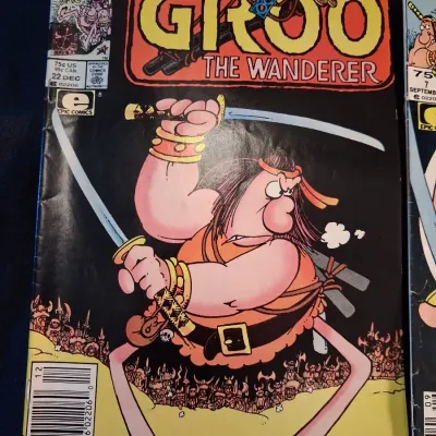 GROO COMIC BOOKS