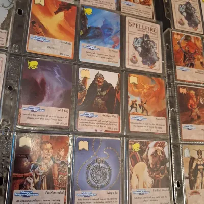 SPELLFIRE MASTER THE MAGIC TSR TRADING CARDS