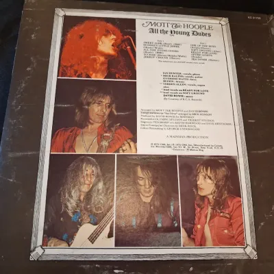 MOTT THE HOOPLE VINYL RECORDS