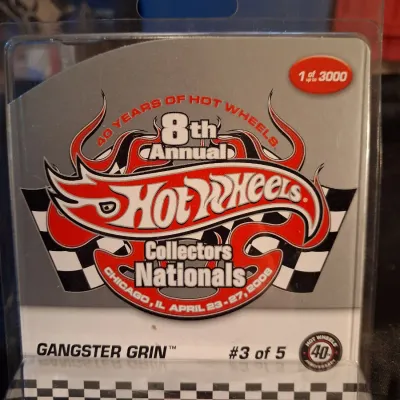 HOT WHEELS 8TH ANNUAL COLLECTORS NATIONALS "GANGSTER GRIN"