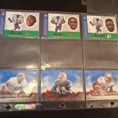 VARIETY OF FOOTBALL CARDS