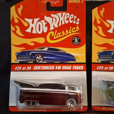 HOT WHEELS CLASSICS CUSTOMIZED VW DRAG TRUCKS
