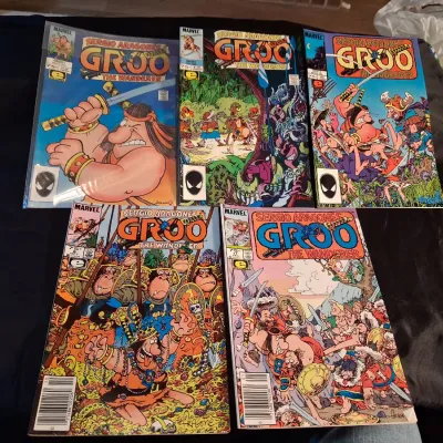GROO COMIC BOOKS