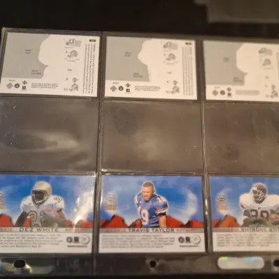 VARIETY OF FOOTBALL CARDS