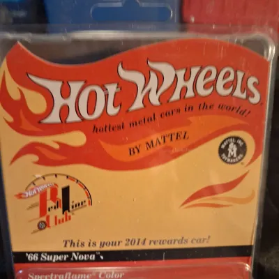 HOT WHEELS RLC " 66 SUPER NOVA" SPECTRAFLAME COLOR