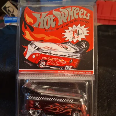 HOT WHEELS RLC CUSTOMIZED VW DRAG BUS