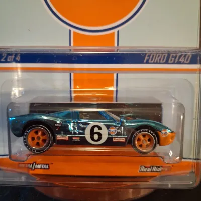 HOT WHEELS GULF FORD GT40