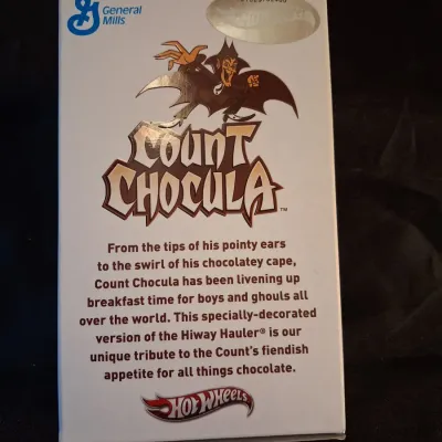 HOT WHEELS COUNT CHOCULA HIWAY HAULER LIMITED EDITION