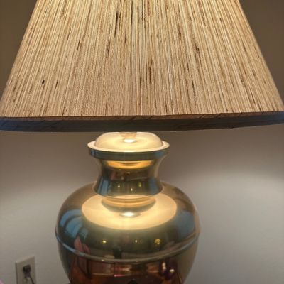 Brass table lamps - 3 available 
