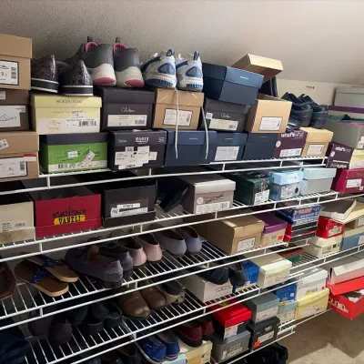 Women's shoes (mainly size 9)
