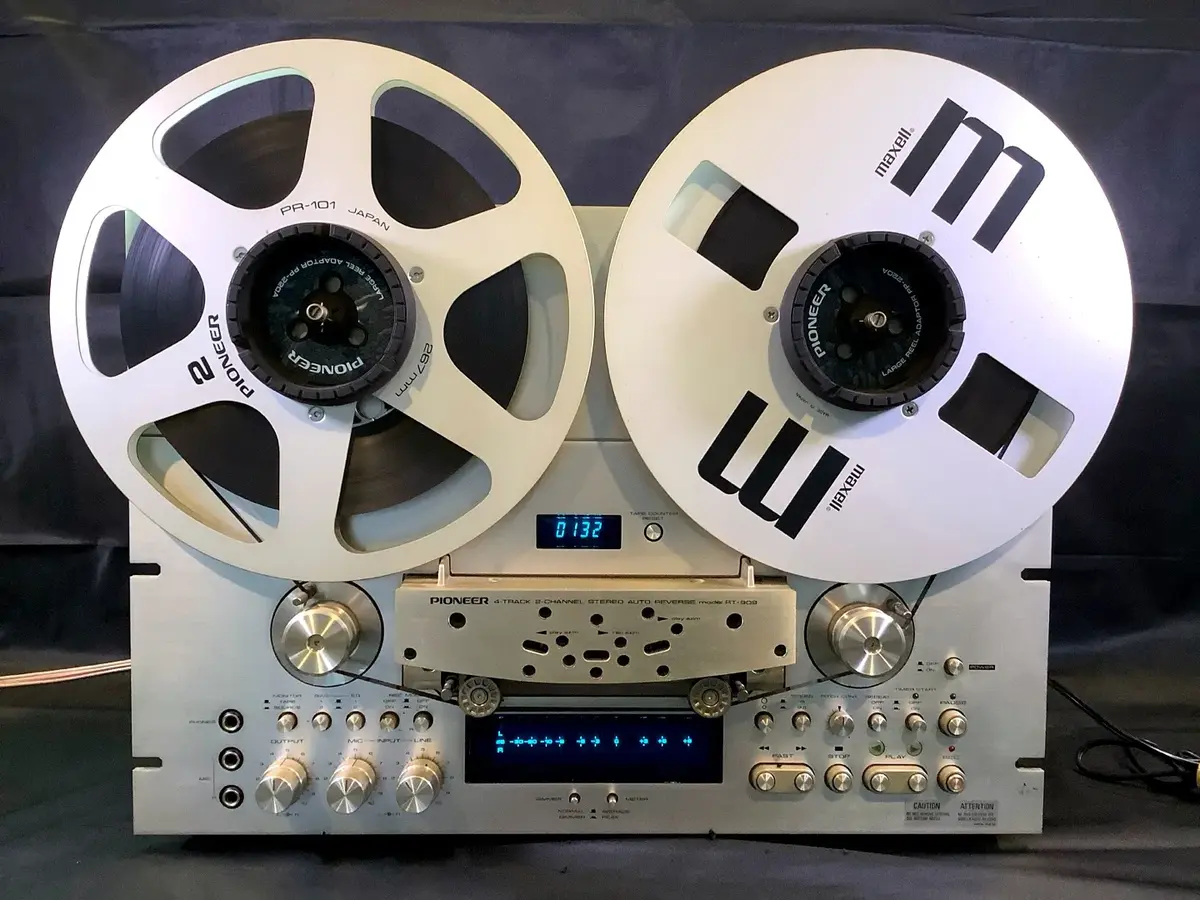 Vintage Pioneer RT-909 Auto Reverse Reel to Reel Tape Deck Stereo Tape