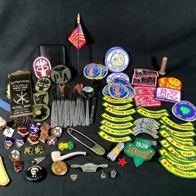Vintage Collectibles - Pins, Medals, Patches And More