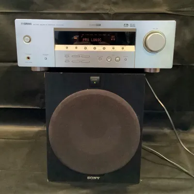 Yamaha Natural Sound AV Receiver & Sony Subwoofer 