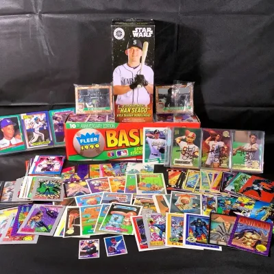 1990’s Fleer Baseball Cards, Kyle Seager Bobble Head & More