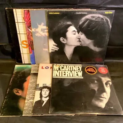 (9) Vinyl Records - Beatles Collection!