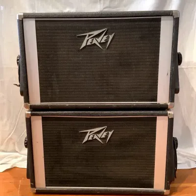 Vintage Peavey Floor Wedge Monitor Speaker Cabinets - Pair (Made in USA)