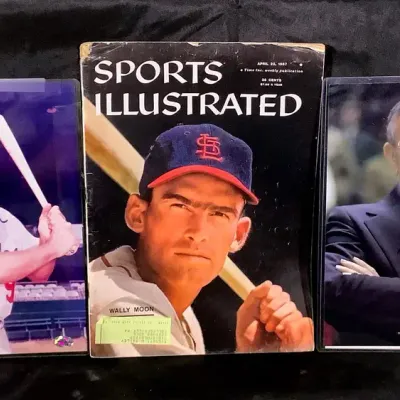 Athlete And Coach - Wally Moon Collectibles