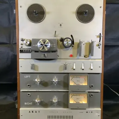 Vintage Akai X-1800SD / M-9 Crossfield Solid State Reel To Reel Tape Deck