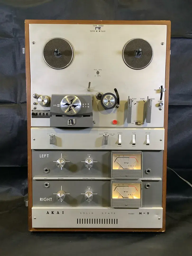 Vintage Akai X-1800SD / M-9 Crossfield Solid State Reel To Reel Tape Deck