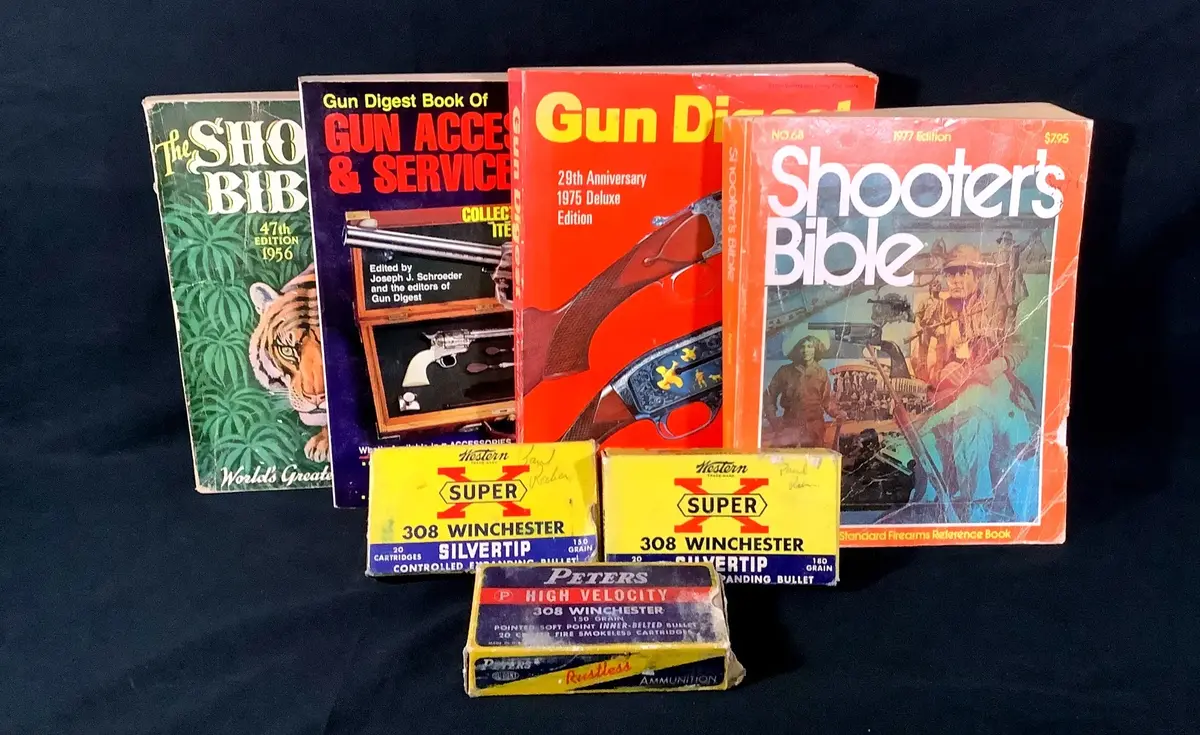 Gun Books & Winchester 
