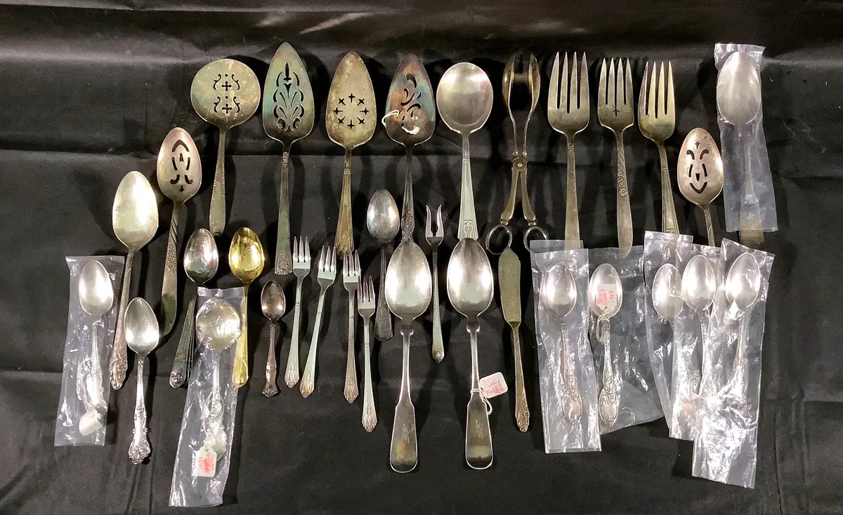 Silver Plate Utensils 