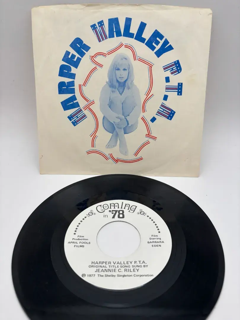 Vintage Harper Valley PTA Barbara Eden Promo 45 Record