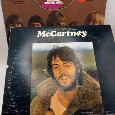 Vintage McCartney & Gary Puckett LP Albums