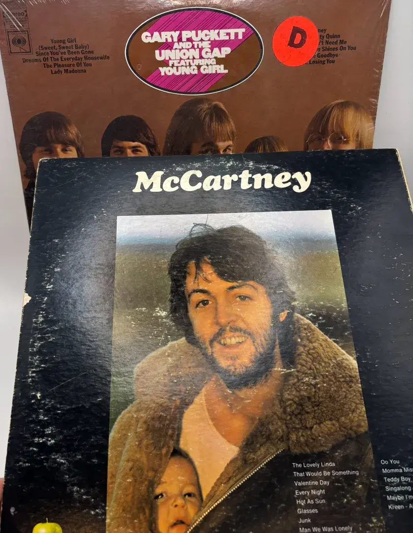 Vintage McCartney & Gary Puckett LP Albums