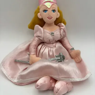Vintage Warner Brothers Store Plush Glenda The Good Witch Wizard Of Oz