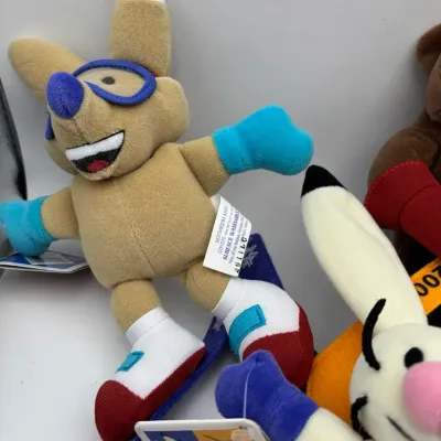 Vintage Mattel 2002 Salt Lake Winter Olympics Mascot Plush Toys NWT