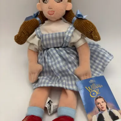 Vintage Warner Brothers Store Plush Dorthy Wizard Of Oz NWT
