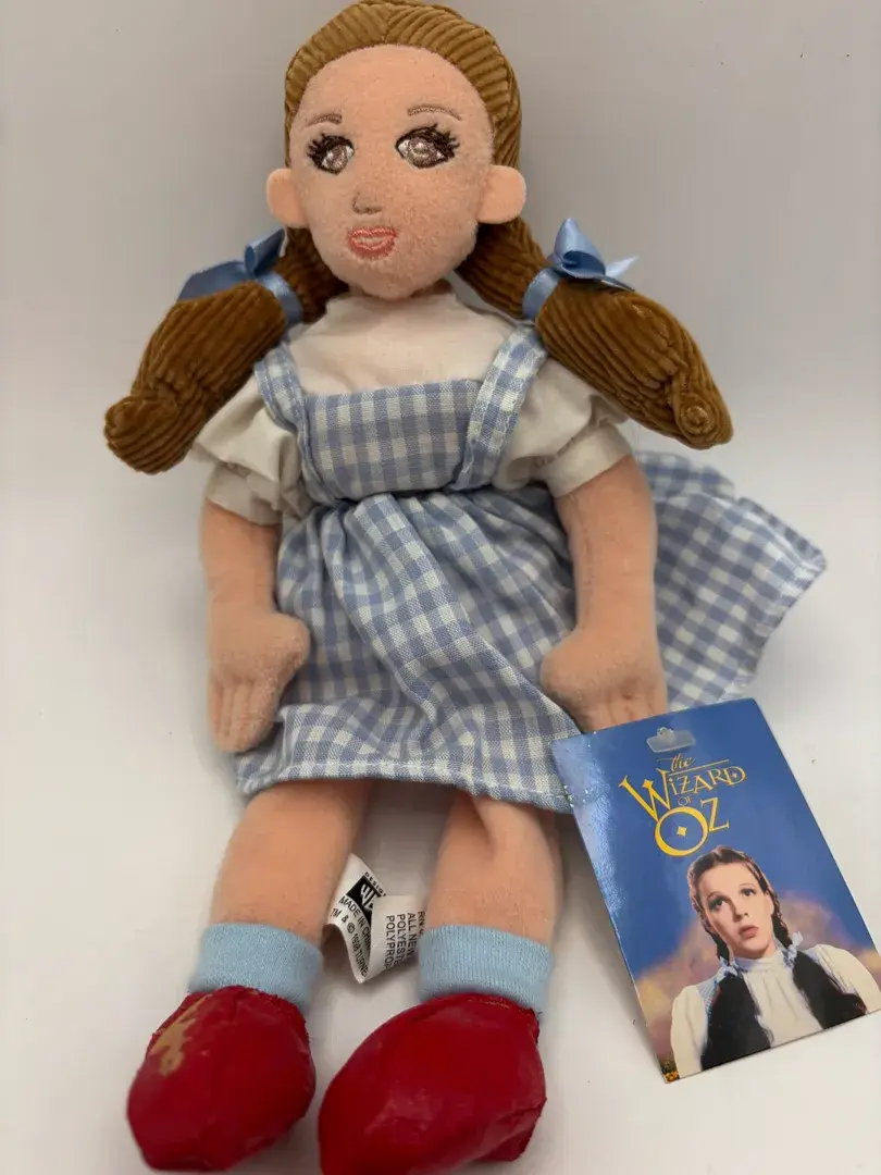 Vintage Warner Brothers Store Plush Dorthy Wizard Of Oz NWT