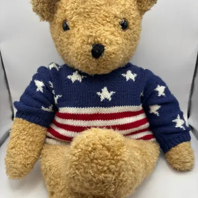 Vintage 1991 TY “curly” Bear Plush 24”