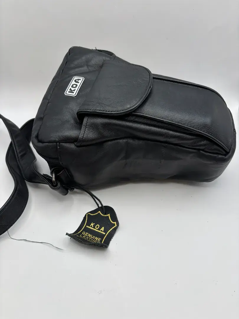 Vintage Leather 35mm Camera Bag By KOA