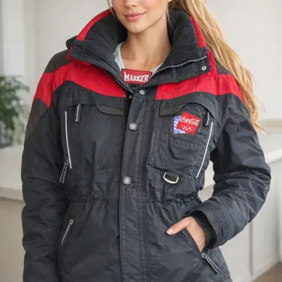 Vintage Marker 2002 Salt Lake Olympics Coca-Cola Jacket Small