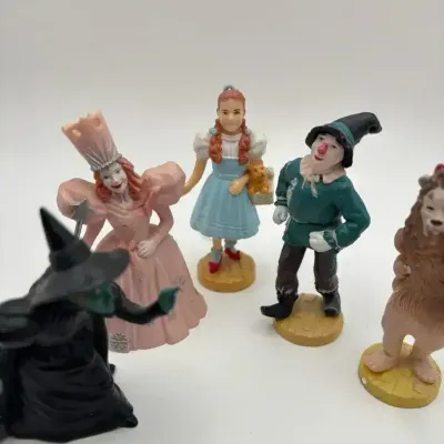 Vintage 1987 Licensed Wizard Of Oz Figures 
