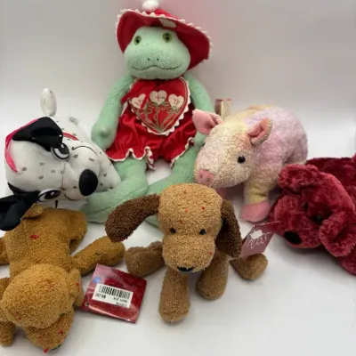 Vintage Plush Toy Lot