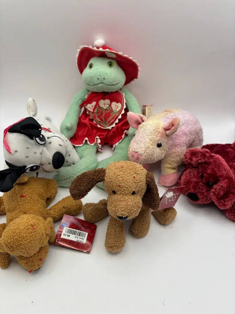 Vintage Plush Toy Lot
