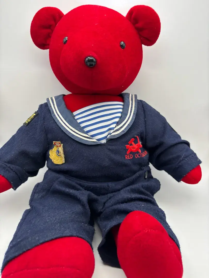 Vintage 1990 “Hunt For Red October “ Sailor Plush Bear No. American Bear Co. 