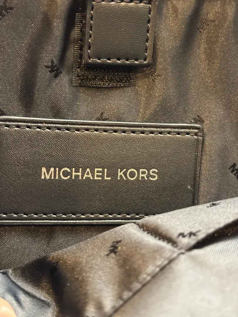 Michael Kors Brown Leather Travel Backpack Authenticated