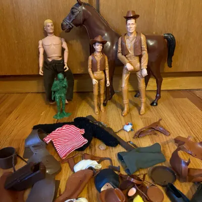 Marx Johnny West Action Figures & Accessories 
