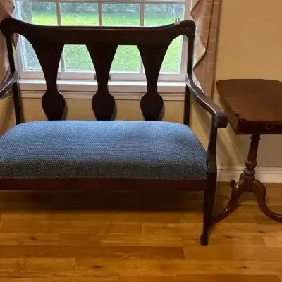 Accent Bench & Side Table 
