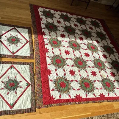 Christmas Quilt Set 