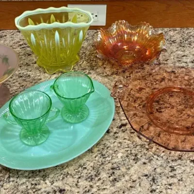 Colored Glassware